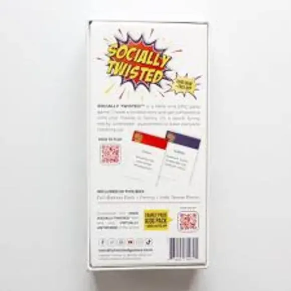 Socially Twisted Friends & Family Party Card Game Ages 17+ New In Sealed Box - Picture 4 of 8